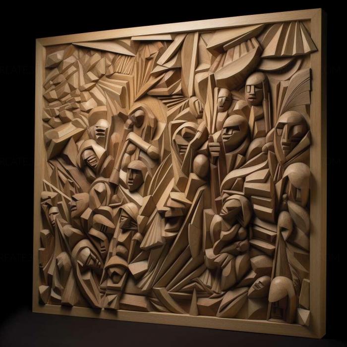 نموذج ثلاثي الأبعاد لآلة CNC 3D Art 